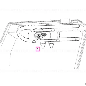 Bestseller Bow-type lock installation set - BMW Motorrad