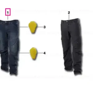 Trousers City denim, men 60 - BMW Motorrad Cumpără online