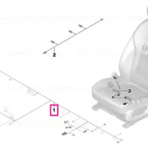 Wiring set seat left - BMW Ieftin