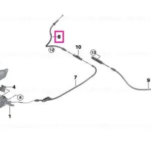 Lichidare de stoc Cablaj frână dreapta - BMW - Mini