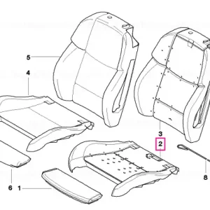 Seat upholstery - BMW Disponibil imediat