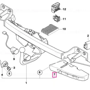 Cel mai bun preț Impact absorber, left - BMW