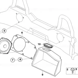 Reducere Top-hifi MID-range loudspeaker - BMW