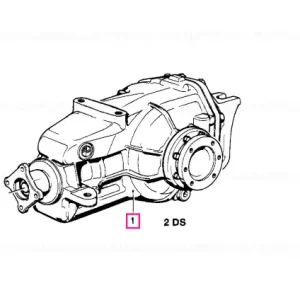 Cel mai vândut Exchange final drive, differential 25% I=42:13=3,23 - BMW