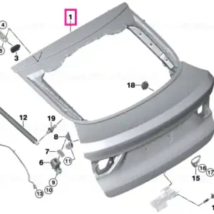 Trunk lid - BMW Ofertă limitată
