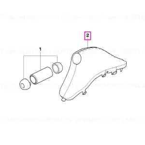 Parking brake boot in leather TUSCAN BEIGE - BMW - Mini Noutate