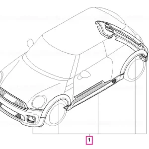Bestseller Aerodynamic package primed - BMW - Mini