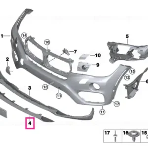 Trim bara fata - BMW Comandă acum