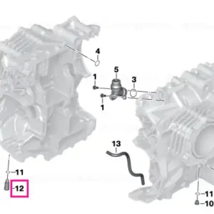 Reducere de preț Șurub banjo cu supapă M10X1 - BMW Motorrad