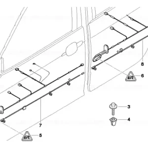 Wiring drivers side - BMW Reducere extra
