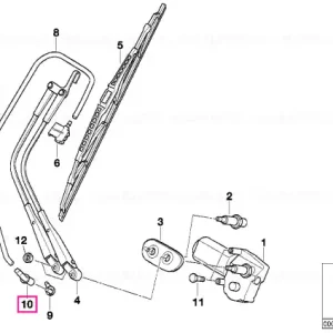 Connection angle, top - BMW Motorrad Premium