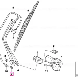 Ofertă specială Connection angle, bottom - BMW Motorrad