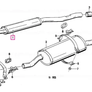 Cel mai bun preț Front silencer - BMW