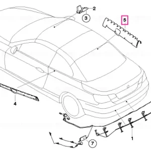 Cel mai vândut Antenna for AM/FM, right - BMW