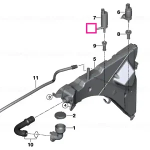 Reducere extra Rezervor lichid parbriz - BMW