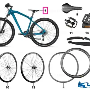 BMW Cruise M-Bike NBG III 28", BLUE, L Lichidare de stoc