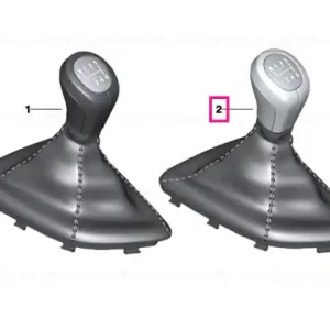 Reducere Pomo schimbător viteze sport clema crom PERLGLANZ CHROM - BMW