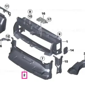Bestseller Air duct, bottom - BMW