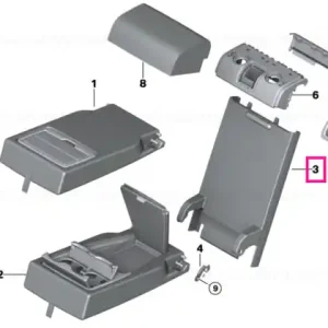Cumpără acum Armrest panel ELFENBEINWEISS - BMW