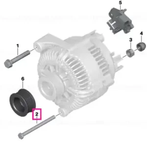 Șurub hexagonal M8X105-8.8 - BMW Calitate înaltă