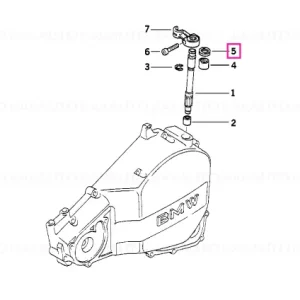 Etanșare ax 12X18X4,5 - BMW Motorrad Super ofertă