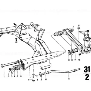 Tension strut - BMW Calitate înaltă