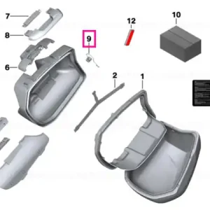 Kit reparație pârghie opritor ușă - BMW Motorrad Cel mai vândut