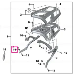 Transport gratuit Spacer sleeve - BMW Motorrad