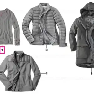 BMW sweater ladies knit ASPHALT GREY, L Premium