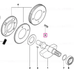 Bucșă elastică, 8X24 - BMW Motorrad Noutate