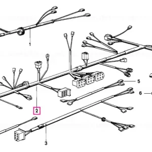 Cel mai vândut Wiring harness sector chassis - BMW Motorrad