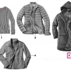 Cel mai vândut BMW jacket, ladies SPACE GREY, L
