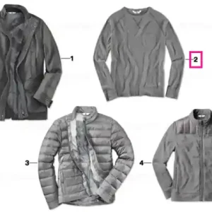 BMW sweater mens knit ASPHALT GREY, L Retur gratuit