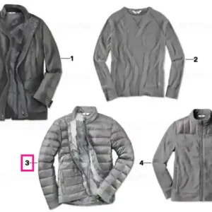 Vezi acum BMW jacket mens summer down SPACE GREY, XXL