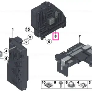 Reducere Power distribution box, rear - BMW