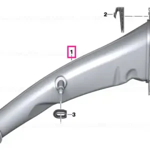 Plată securizată Intake manifold - BMW Motorrad