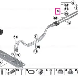Transmission oil cooler line - BMW Cumpărături sigure
