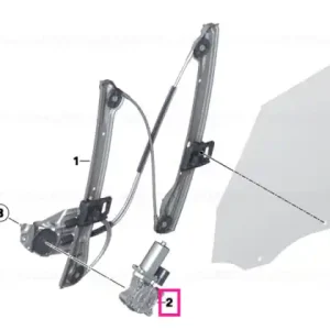 Drive for window lifter, front right - BMW - Mini Ofertă exclusivă