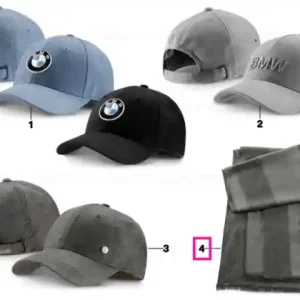 BMW summer scarf, unisex GREY MELANGE Disponibil imediat