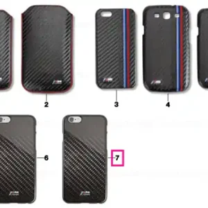 BMW M hard case carbon Galaxy S6 BLACK/CARBON Preț promoțional