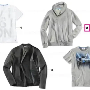 BMW i sweatjacket mens GREY MELANGE, M Disponibil imediat