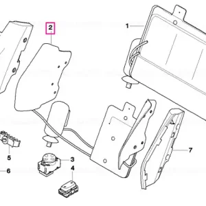 Backrest width adjustment - BMW Ofertă