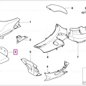 Front mudguard BASALTGRAU-MET. - BMW Motorrad Mai ieftin