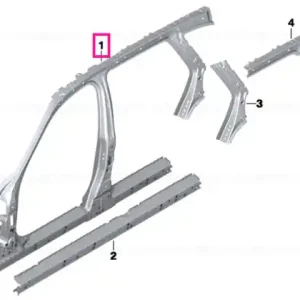 Chilipir Side frame, middle right - BMW
