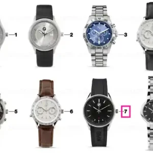 BMW wristwatch, men Modern SILICONE Preferatul clienților
