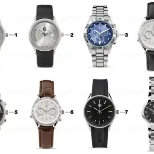 BMW wristwatch men's day date LEATHER Cel mai vândut