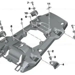 Reducere de preț Șurub cap îngropat M8X40-8.8-MK - BMW Motorrad