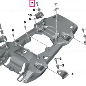 Retur gratuit Șurub cap îngropat M8X25-8.8-MK - BMW Motorrad