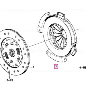 Retur gratuit Exch-pressure plate D=228MM - BMW