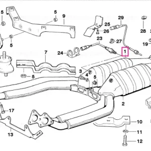 Bestseller Teavă catalizator ZYL.1-6 - BMW